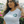 808ALLDAY Women's White/Teal Circle Floral Tag Crop Top