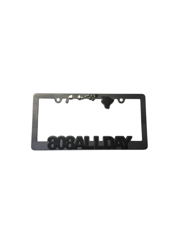 808ALLDAY Hawaii Island Chain License Plate Frames (set of 2)