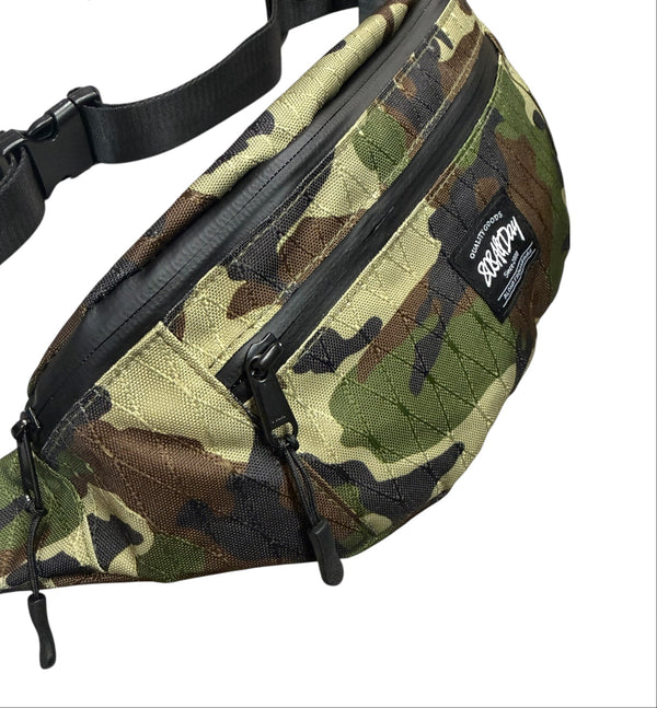 808ALLDAY Woodland Camo Classic  Hip Pack