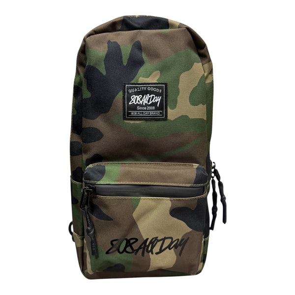 808ALLDAY Woodland Camo Shoulder Bag