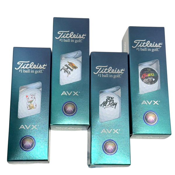 808ALLDAY  X Titleist AVX Golf Balls 3 Pack