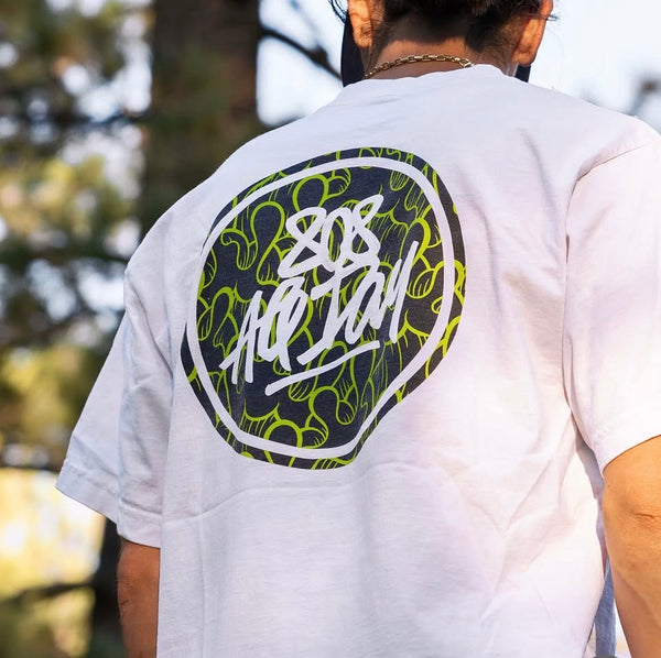 Aaron Kai X 808ALLDAY Premium Heavyweight Wave Tag Tee