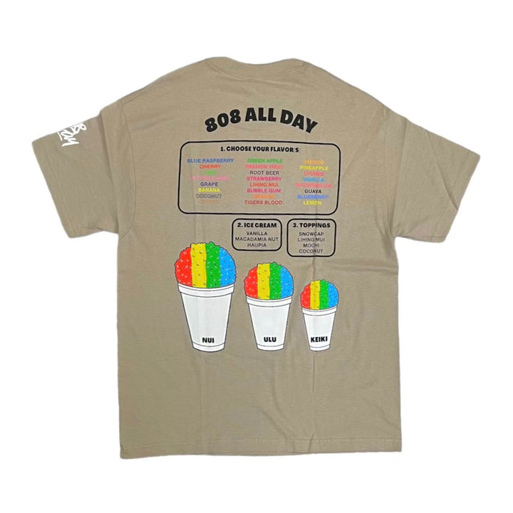 808ALLDAY Shave Ice Truck Sand T-Shirt