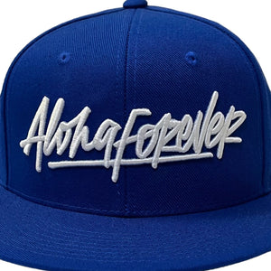 808ALLDAY Classic Fit Royal Aloha Forever Snapback