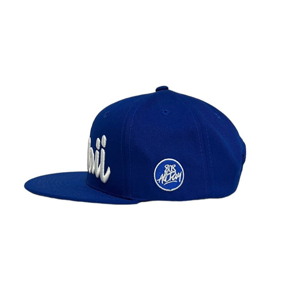 808ALLDAY Classic Fit Royal Hawaii Script Snapback