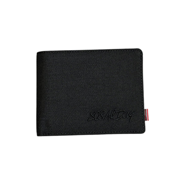 808ALLDAY Black Canvas/Sand Canvas Inside Wallet