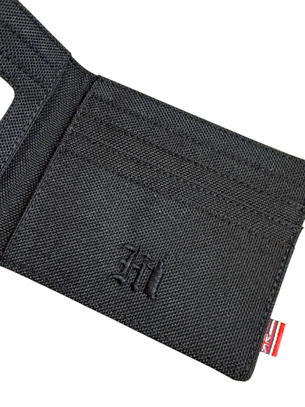 808ALLDAY Night Camo Canvas Wallet/ Black Canvas Inside