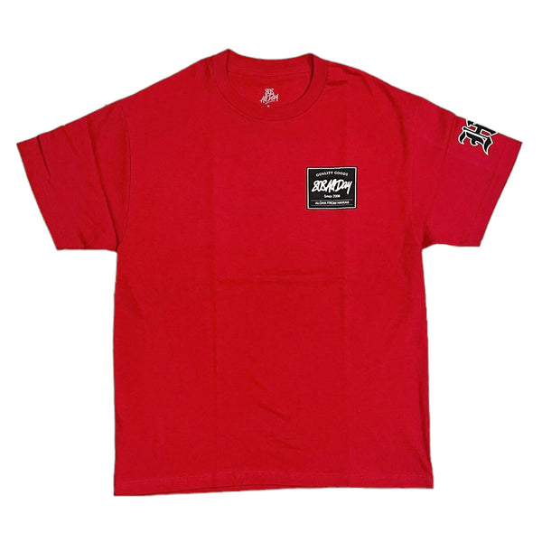 808ALLDAY Red Trademark T Shirt