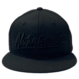 808ALLDAY Classic Fit Blacked Out Aloha Forever Snapback