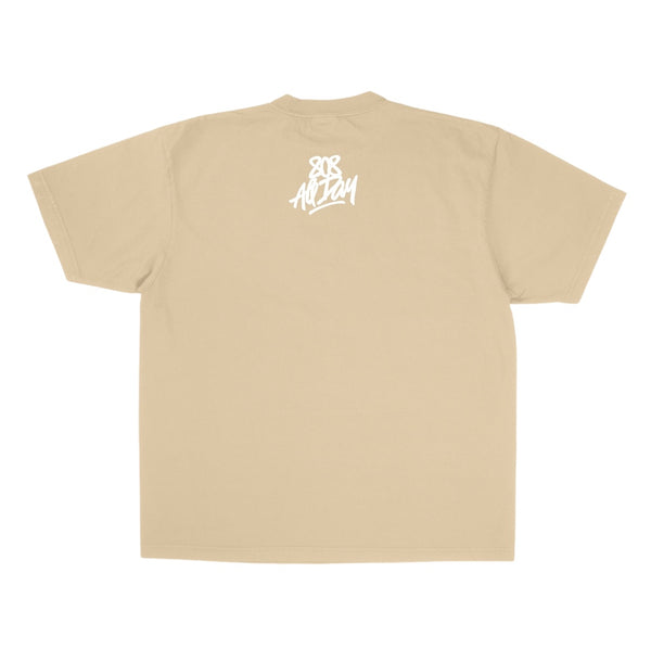 808ALLDAY PRM Max Heavyweight  Sand Camo Lucky Cat Tee