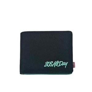 808ALLDAY Black Canvas Tiffany Logo/Tiffany Pebbled Leather Inside