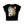 808ALLDAY Women's Black Color 7Sketches Baby Rib Crop Top