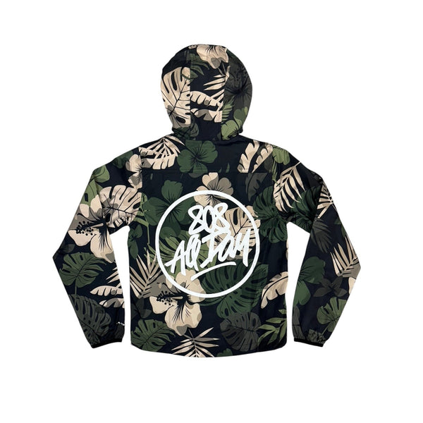 808ALLDAY Youth Camo Windbreaker