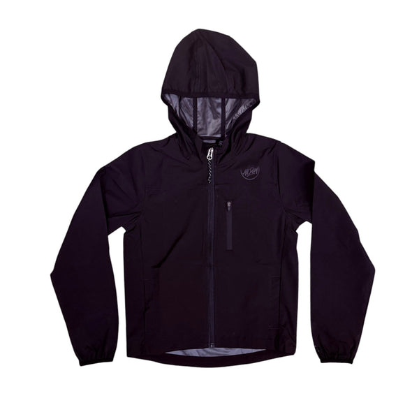 808ALLDAY Youth Black Windbreaker