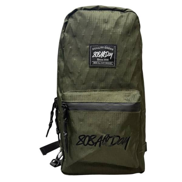 808ALLDAY Army Green X Pac Shoulder Bag