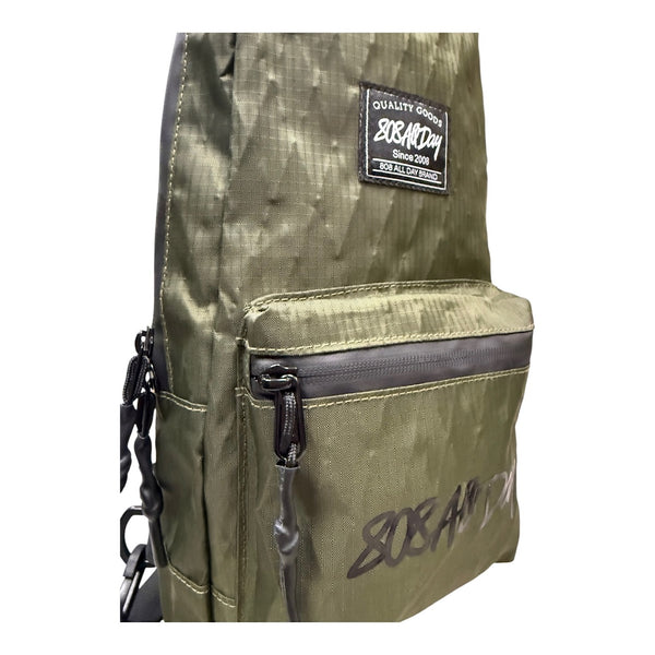 808ALLDAY Army Green X Pac Shoulder Bag