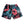 808ALLDAY Pink Floral HI Mesh Shorts