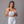808ALLDAY Women's White Camo Adjustable Sports Bra