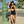 808ALLDAY Women's Black Twist Sports Bra