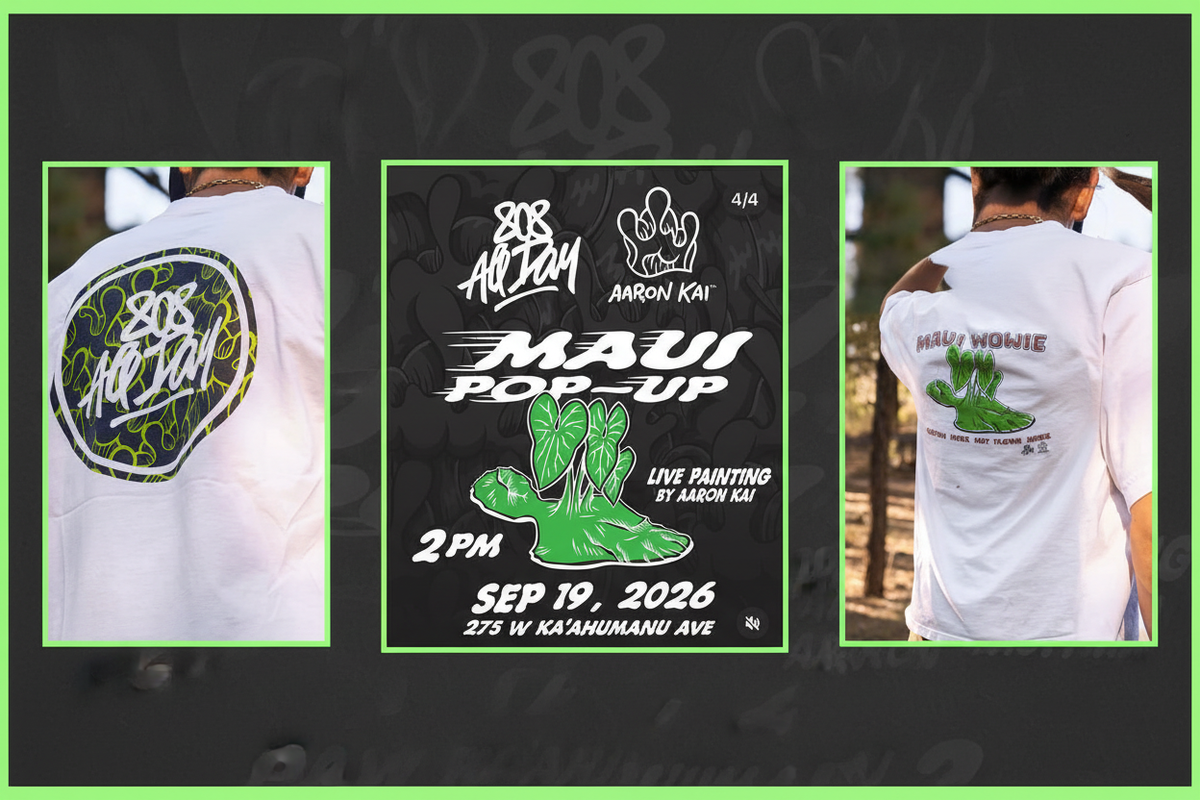 Full-photo Maui pop-up banner
