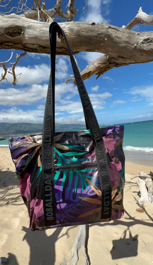 808ALLDAY Pink Floral All Day Tote