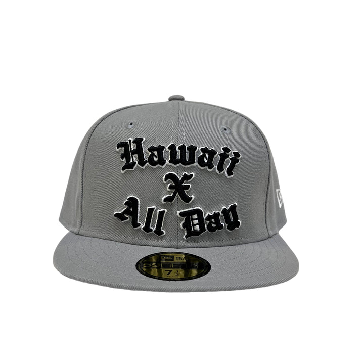 808ALLDAY New Era 5950 Hawaii X All Day Fitted Cap